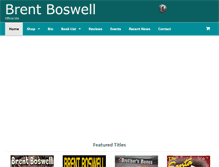 Tablet Screenshot of brentboswell.com